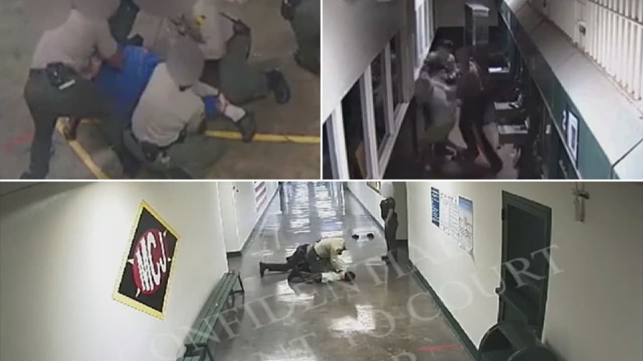 Videos exponen uso excesivo de fuerza contra los confinados en Los Ángeles