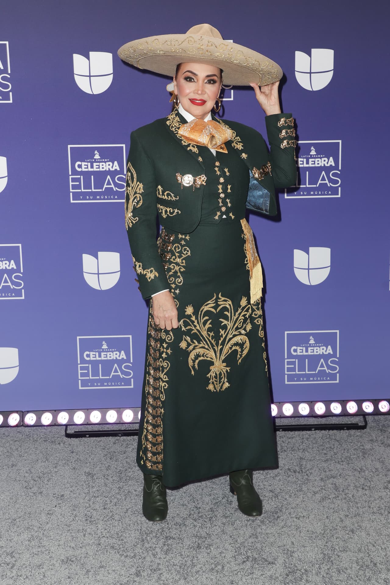 Aída Cuevas en Latin GRAMMY Celebra Ellas y su Música.