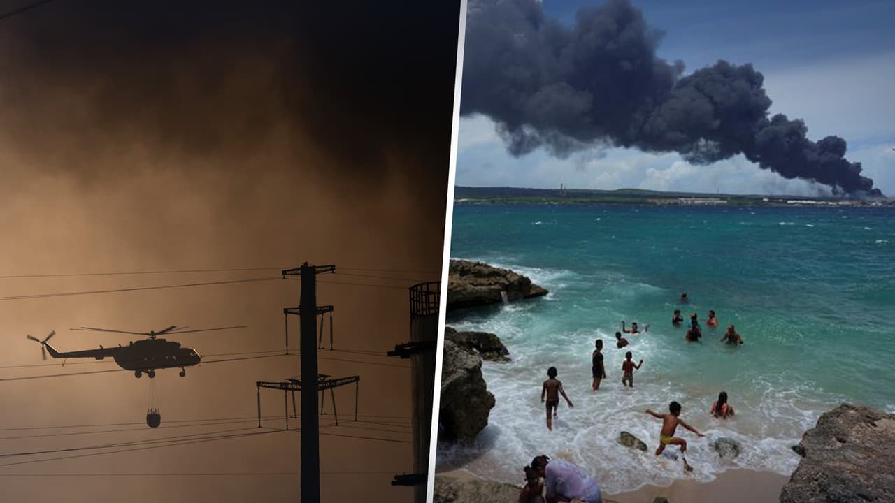 Qué sucede alrededor del lugar donde explotó una base de combustibles