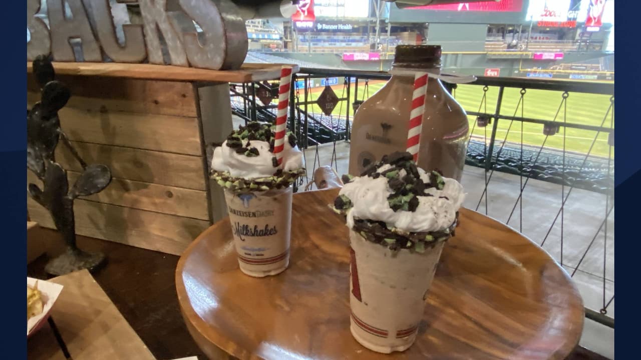 <b>Danzeisen Dairy Chocolate Mint Chip Stack Shake</b>