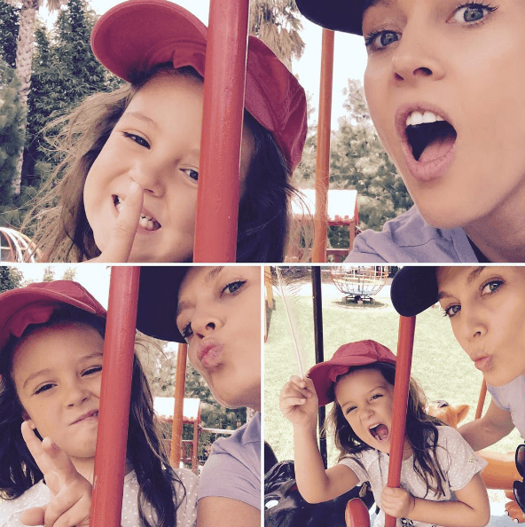 Fey tiene por hija a una hermosa niña: Isabella.