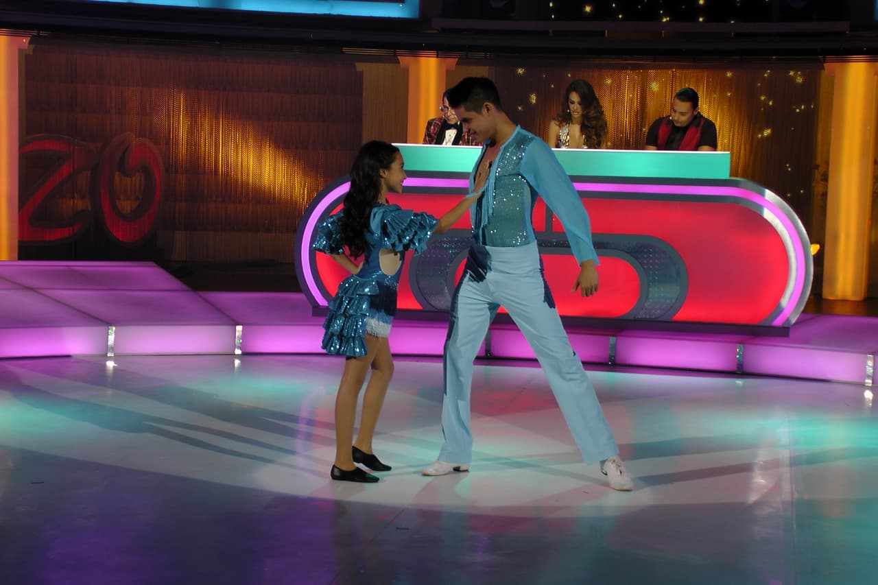 Estos pequeños se disputaron el trofeo.