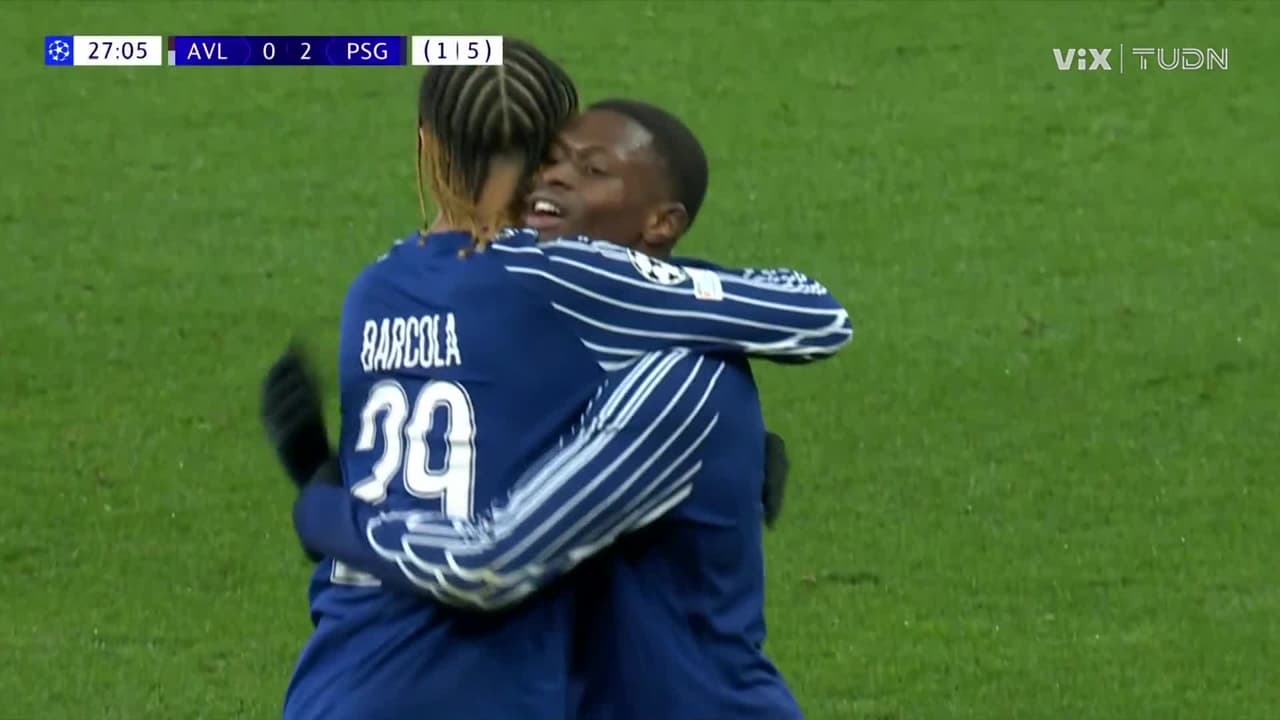 ¡Nuno Mendes pone al PSG en Semis con el 1-5 global!