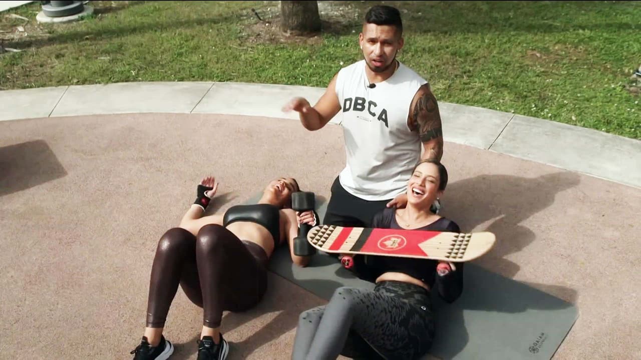 Clarissa Molina invitó a Aleyda Ortiz a una intensa rutina de ejercicios y tienes que ver cómo terminaron