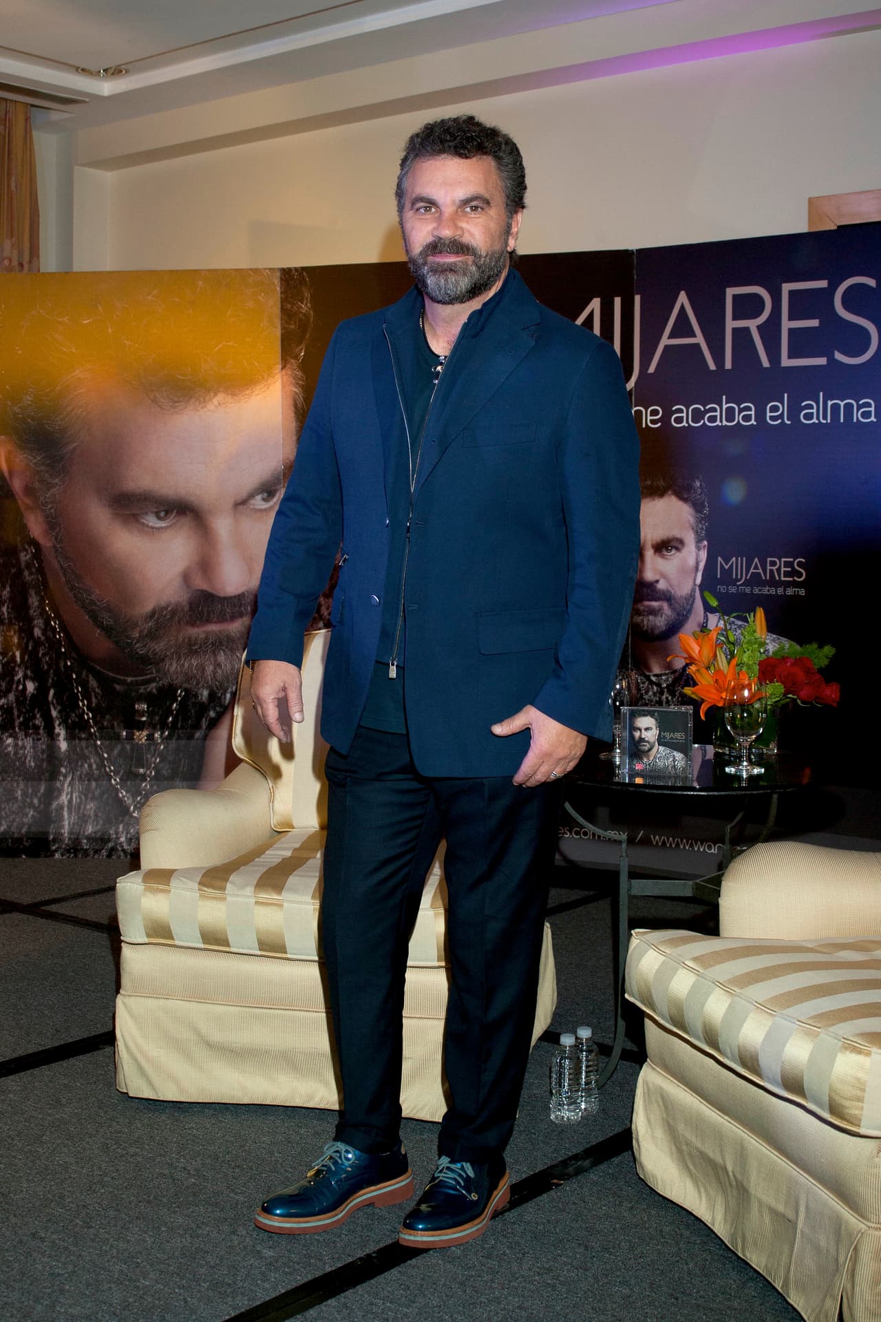 Lo anterior lo confesó el también actor el pasado 14 de octubre, durante una conferencia de prensa donde brindó detalles del disco que será finalizado el próximo 22 de noviembre.
