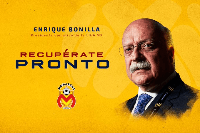 Mensajes de aliento de los clubes del futbol mexicano, tras el positivo de Enrique Bonilla en COVID-19.