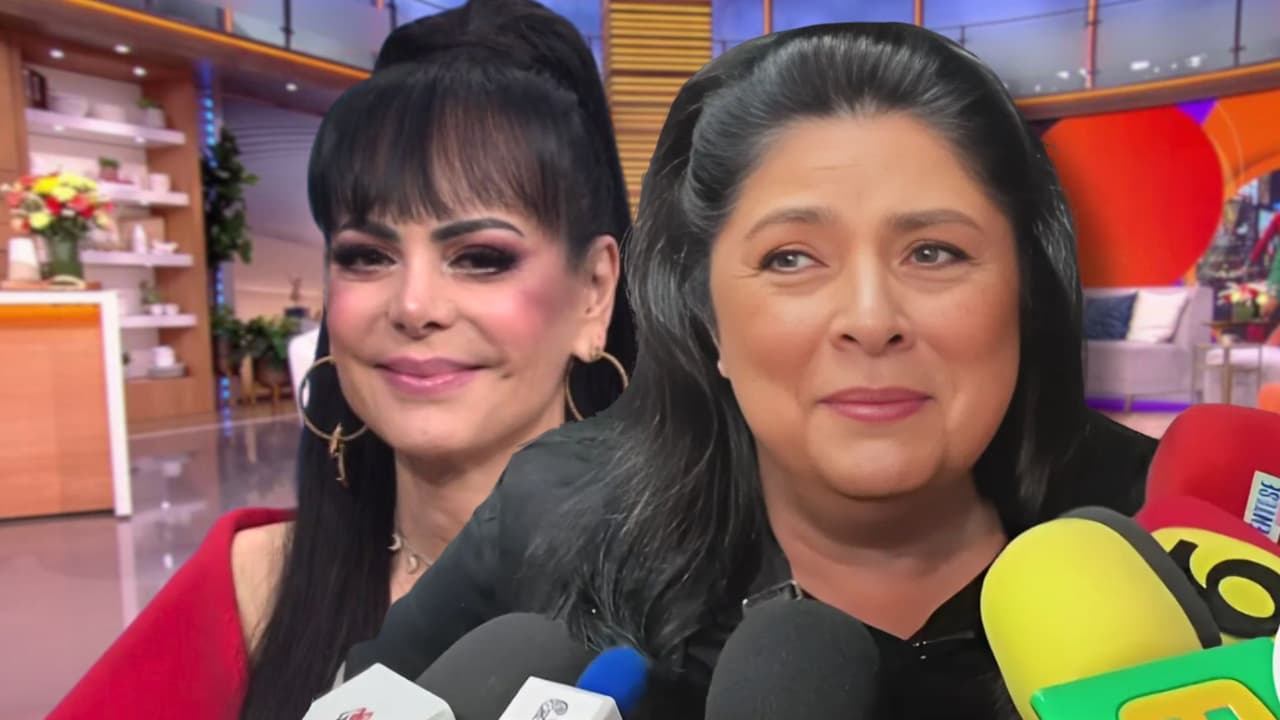 Victoria Ruffo opina de la salud y la supuesta infidelidad a su amiga Maribel Guardia