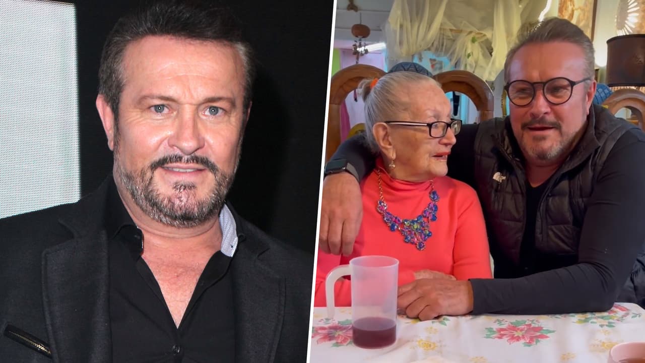 Arturo Peniche mostró uno de los momentos más lúcidos de su madre, quien padece Alzheimer