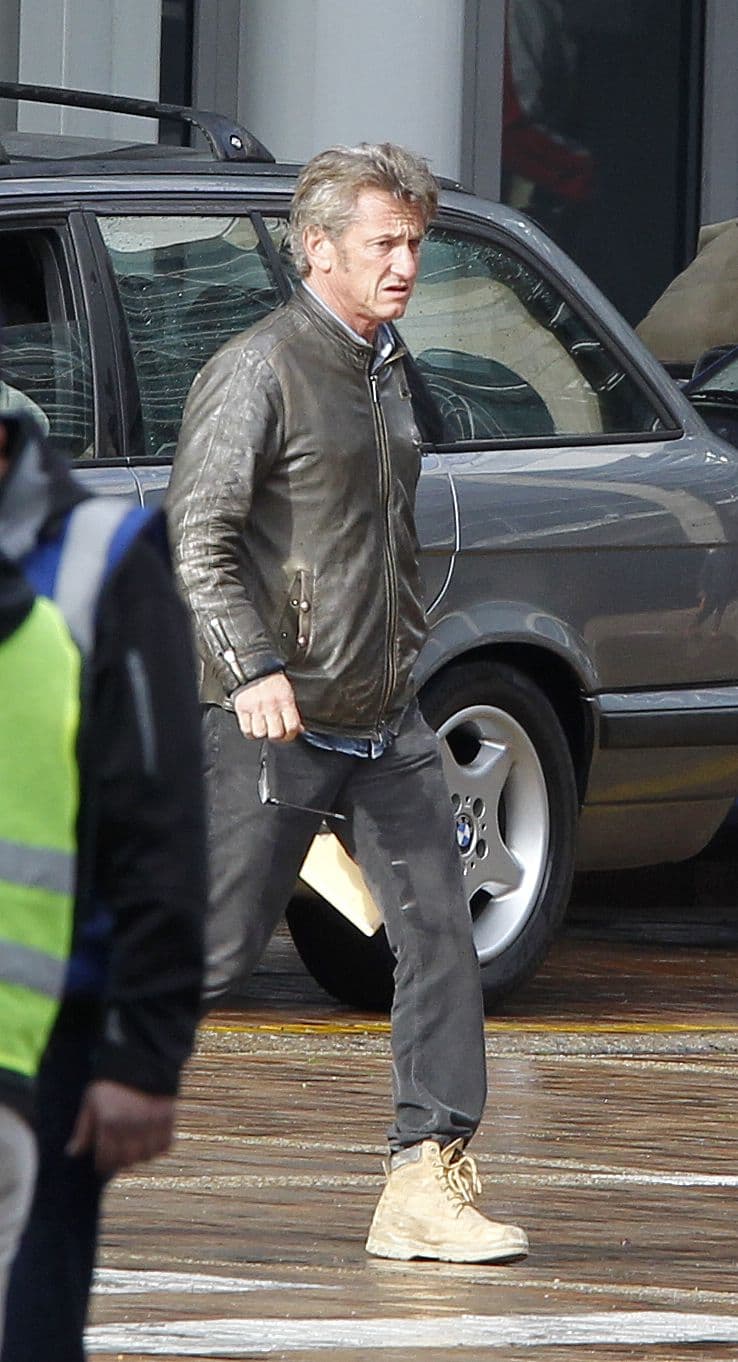 A juzgar por sus actitudes, el encuentro no fue agradable.