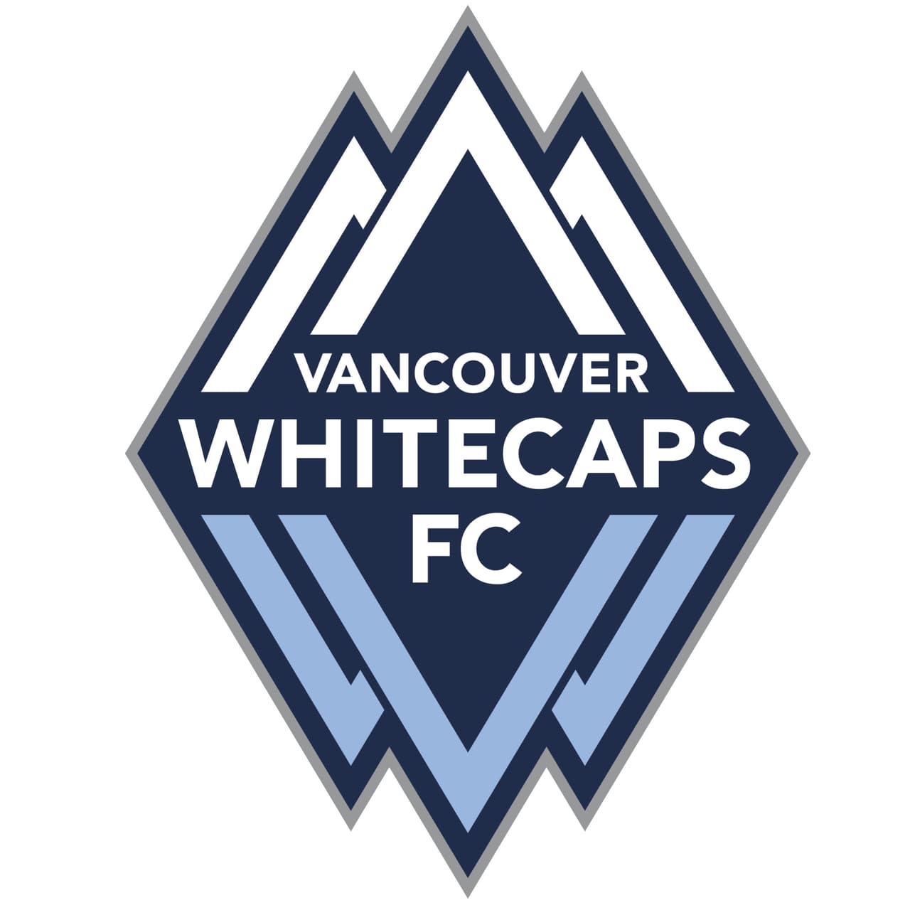 Inalterado desde 2011, así es el logo de Vancouver Whitecaps FC.