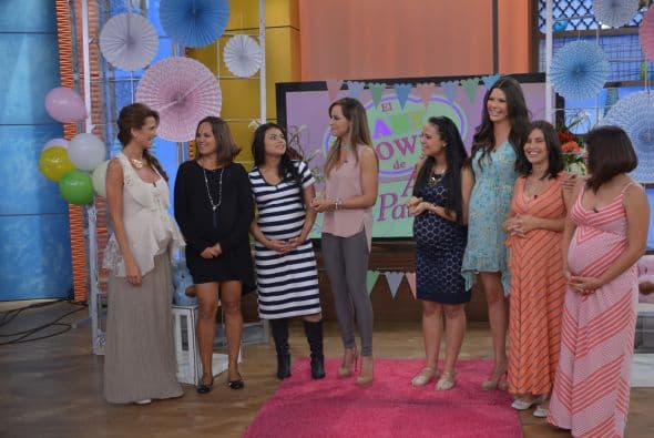 Cristy no podía faltar en el Baby Shower de Ana, Michelle y Giulietta serán amigas.