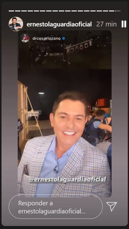 El propio Laguardia se encargó de resolver la incógnita en una entrevista para TVyNovelas que fue publicada este lunes 27 de septiembre.