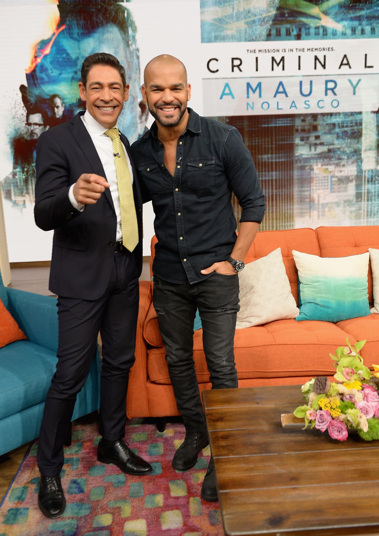 Amaury y Johnny, los dos con tremenda candela boricua.