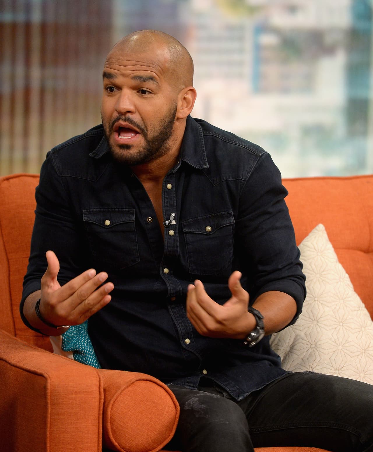 El actor dijo que estar con tantos talentosos actores a su lado fue como estar en la escuela, de tanto que aprendió de ellos.