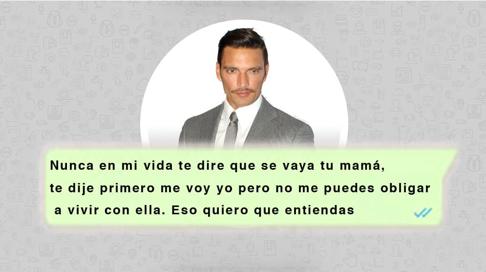 Estos son los mensajes.