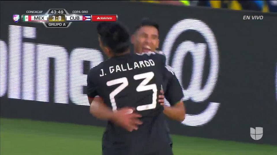 ¡GOOOL! Uriel Antuna anota para Mexico