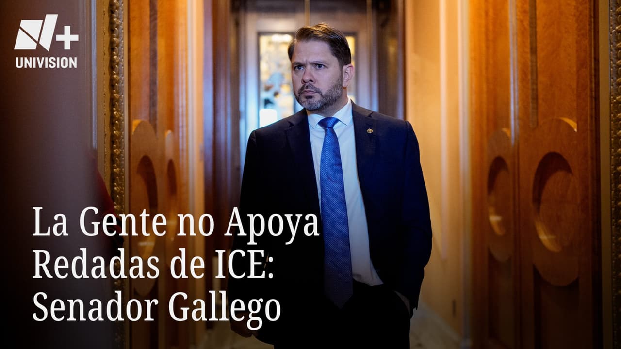 La Gente No Apoya Redadas de ICE: Senador Gallego