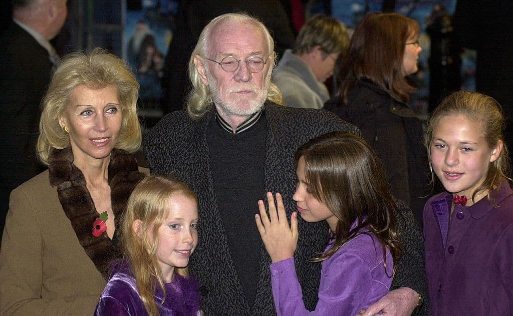 Richard Harris y su familia