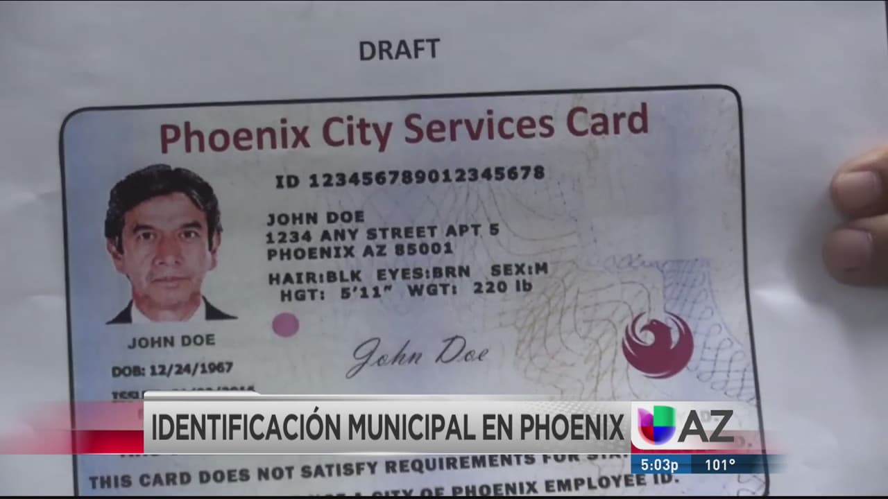 Phoenix aprueba identificaciones municipales para indocumentados