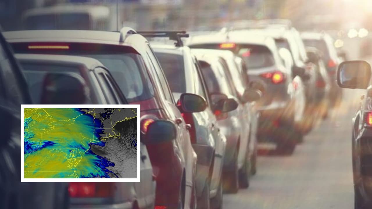 Lluvia, viento y tráfico intenso, lo que se espera previo al Día de Acción de Gracias