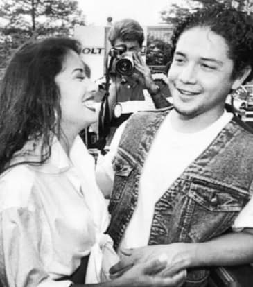 Selena Quintanilla y Chris Pérez se casaron el 2 de abril de 1992. Él era guitarrista de Selena y Los Dinos.