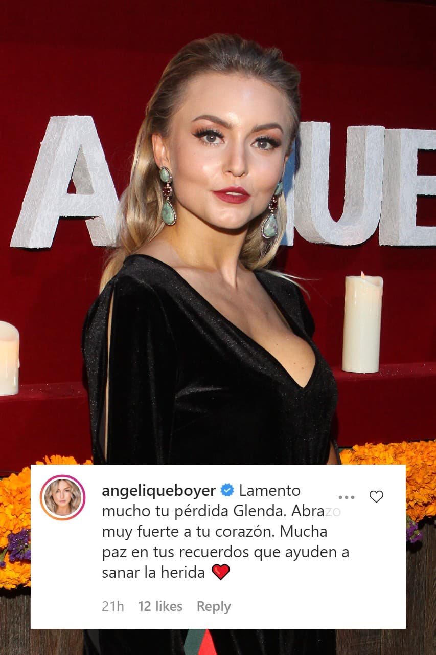 Eiza González no se ha pronunciado sobre el fallecimiento de su tío, pero algunos famosos mandaron sus condolencias a la familia, como 
<b>Angelique Boyer</b>.
<br>