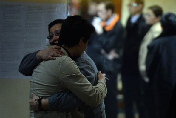 En tanto, la pesadilla continúa para los familiares de las 239 personas que viajaban a bordo del Boeing 777-200 de Malaysia Airlines.