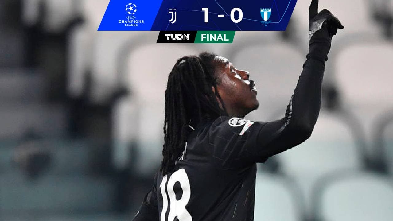 Juventus supera al Malmö y quedó líder del Grupo H en Champions
