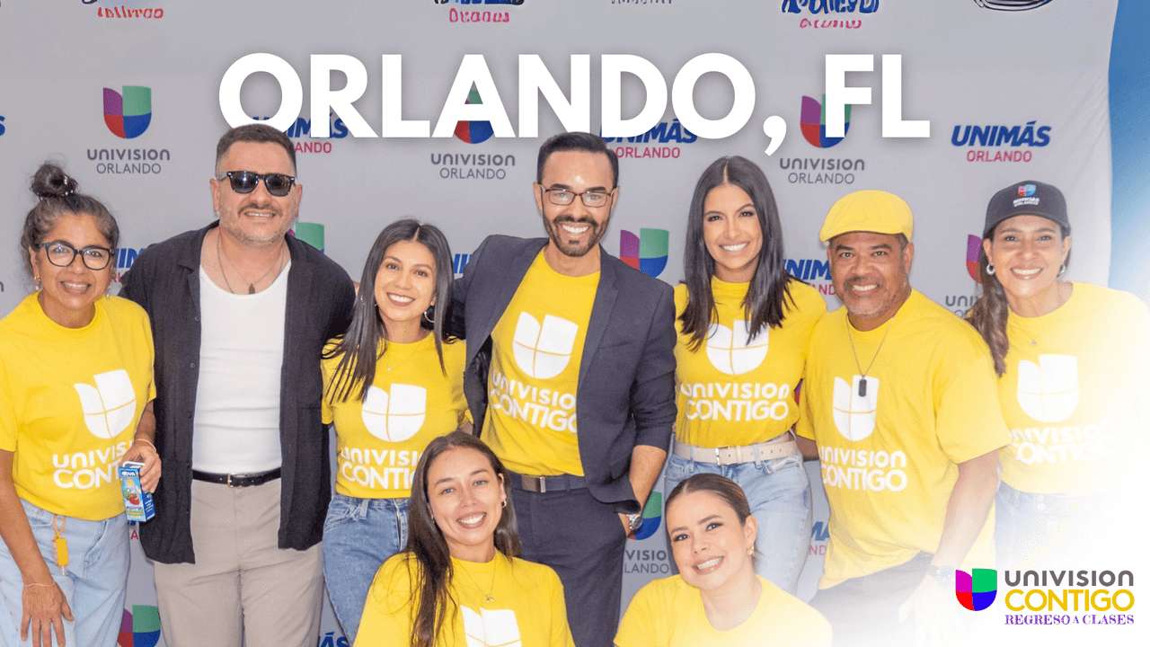 Orlando participó en la feria de Regreso a Clases