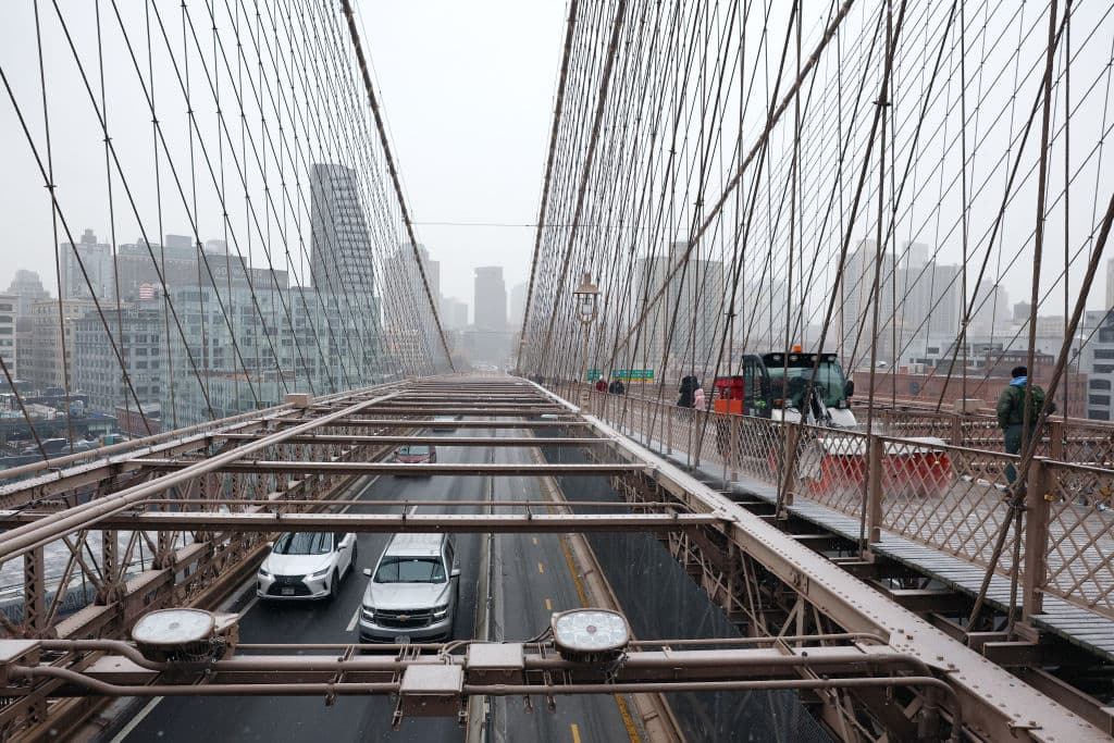 Unos 219,000 vehículos menos circularon por el centro de Manhattan durante la primera semana de enero