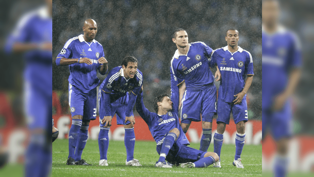 <b>No lo podían creer</b>
<br>Los jugadores del Chelsea quedaron incrédulos ante la derrota.