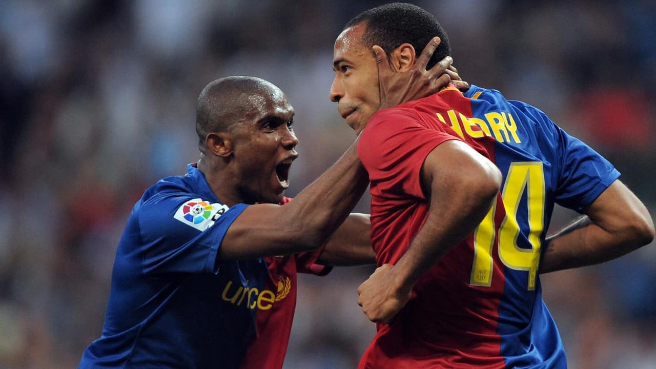 Eto’o asegura que era mejor que Thierry Henry: "No estaba a mi nivel"
