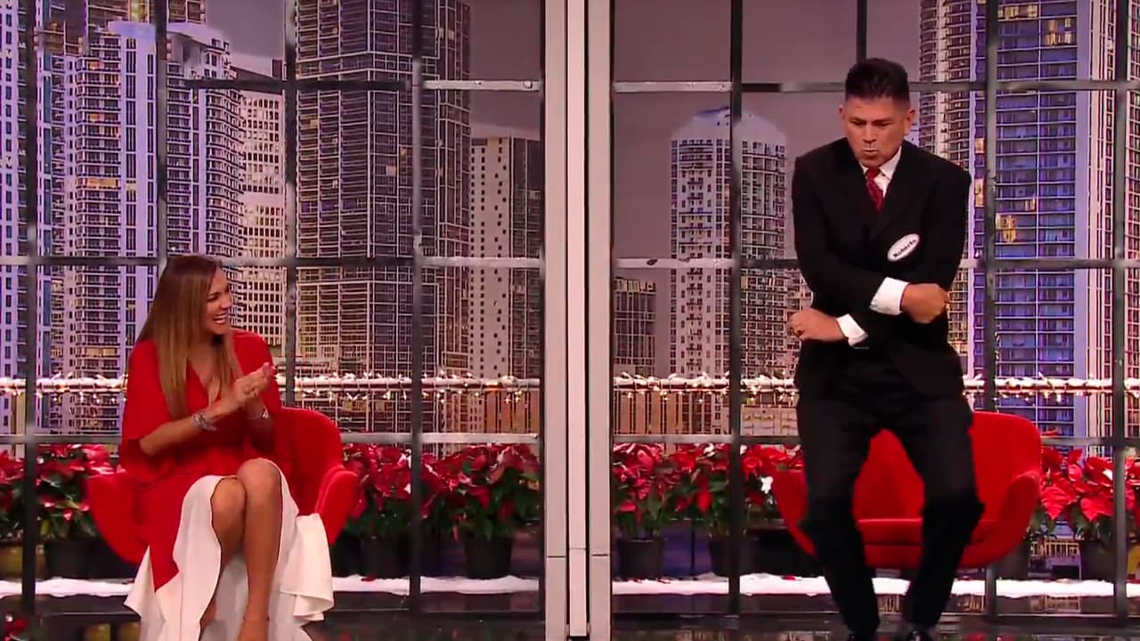 Por supuesto, cuando llegó Roberto, un flechado con pasos de baile de la vieja escuela, el talento de nuestro conductor no se hizo esperar.