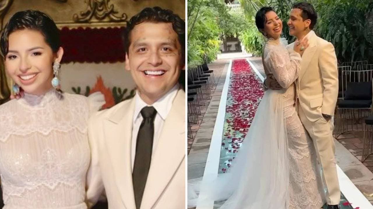 Ángela Aguilar celebra dos meses de casada con Nodal publicando foto inédita 