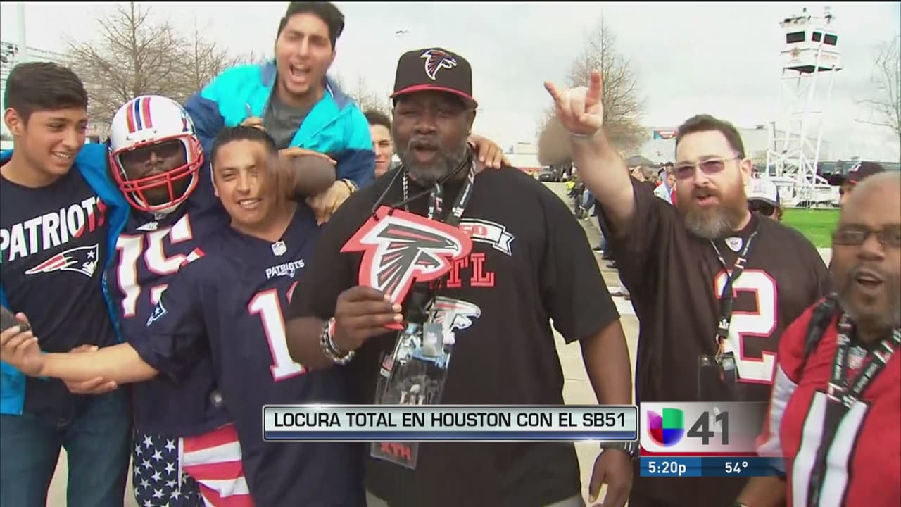 Locura en Houston con el Super Bowl LI