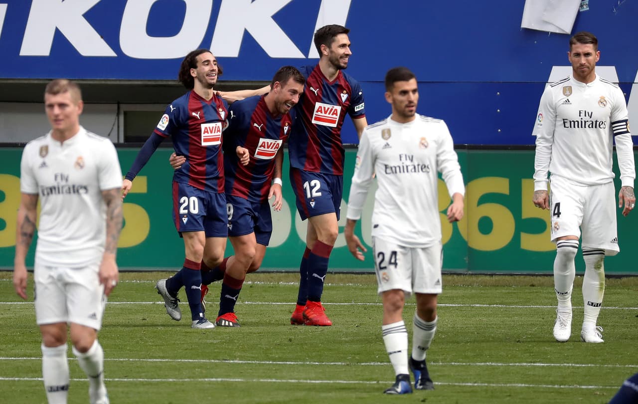 ¡Histórico! Eibar se quedó con el triunfo y llegó a 18 puntos, mientras que el Real Madrid se quedó en 20. La lucha por el título para los madridistas parece que se va esfumando.