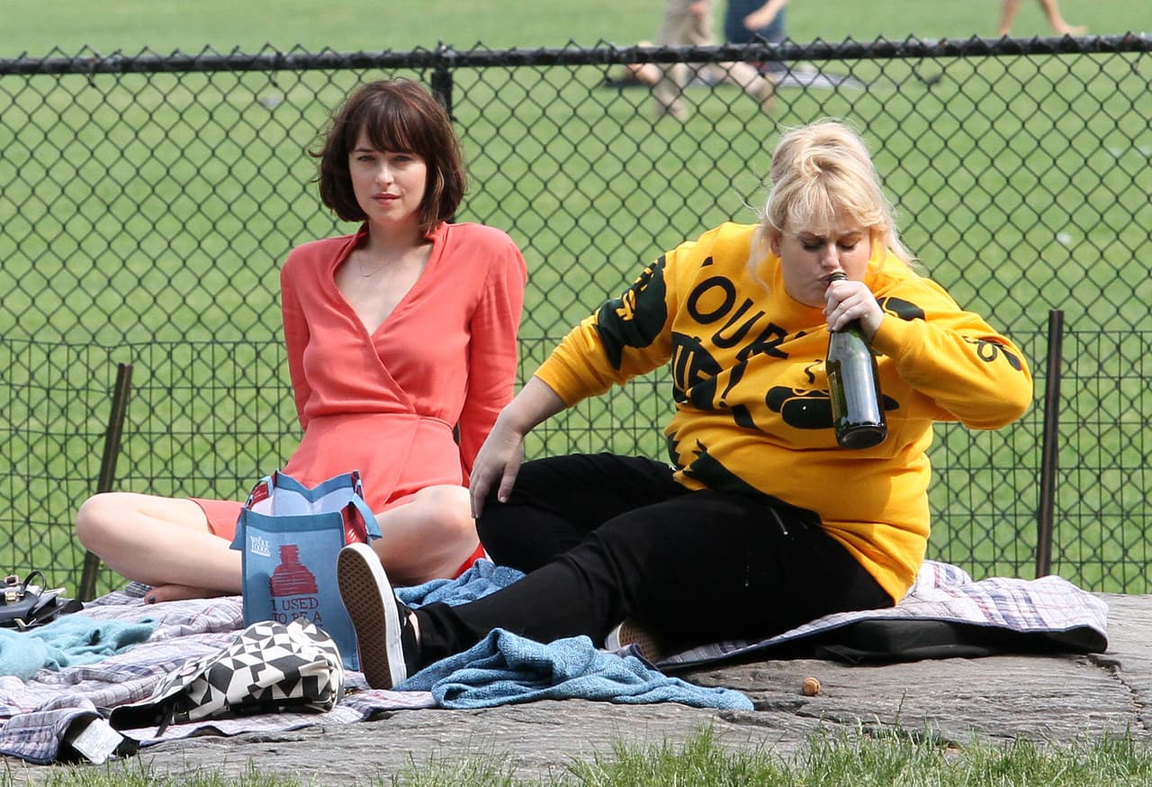 A su fiesta privada sólo la acompañó la actriz Rebel Wilson.