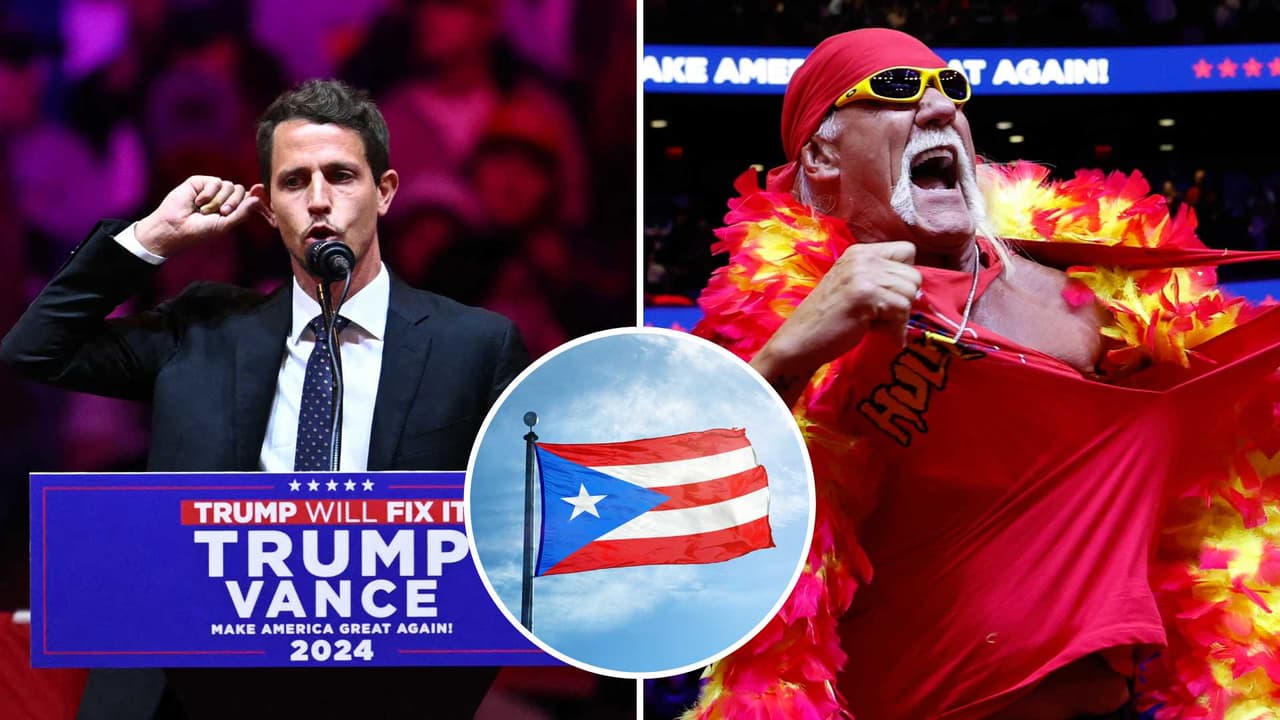 "Una isla flotante de basura": comediante hace chiste ofensivo sobre Puerto Rico en mitin de Trump