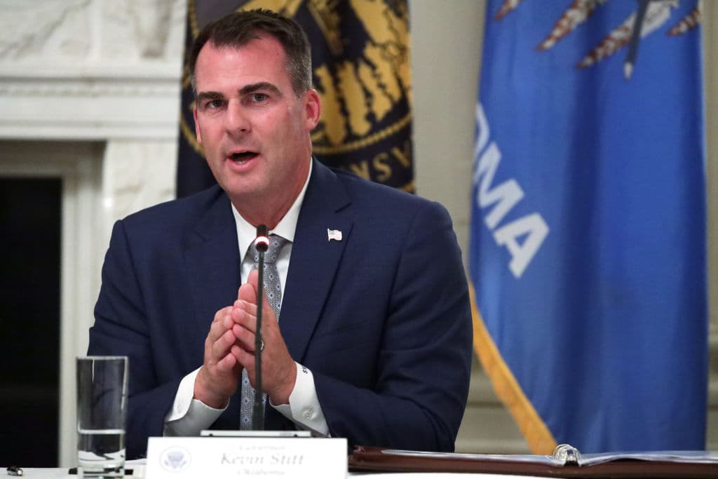 Gobernador republicano de Oklahoma, Kevin Stitt