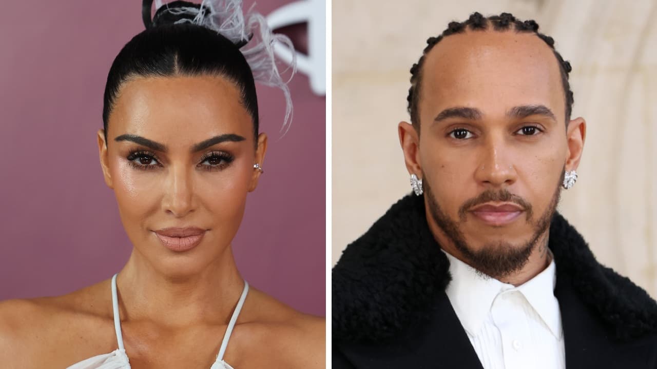 Kim Kardashian y Lewis Hamilton juntos en el Super Bowl 2026: crecen los rumores de romance