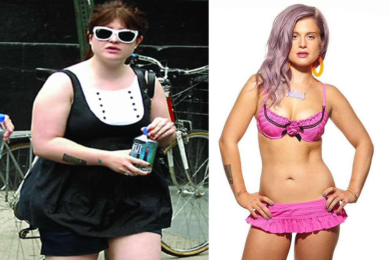 Kelly Osbourne es otro de los casos más extremos, perdió 50 libras.