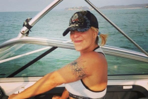 A 'La Guzmán' le fascinan las aventuras, por eso comparte estos momentos con sus fans.