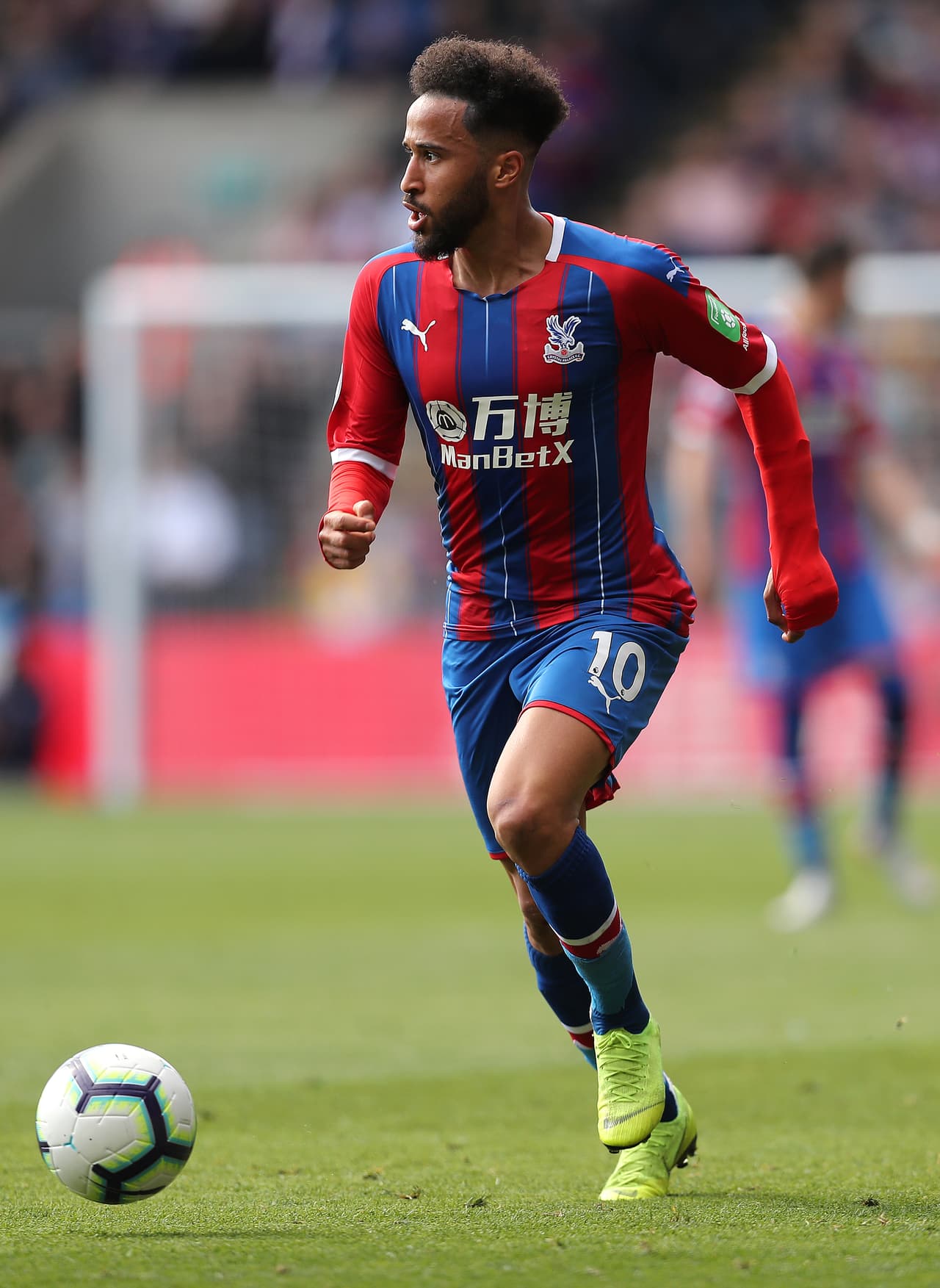 Andros Townsend. Crystal Palace vs Manchester City, 22 Diciembre 2018.