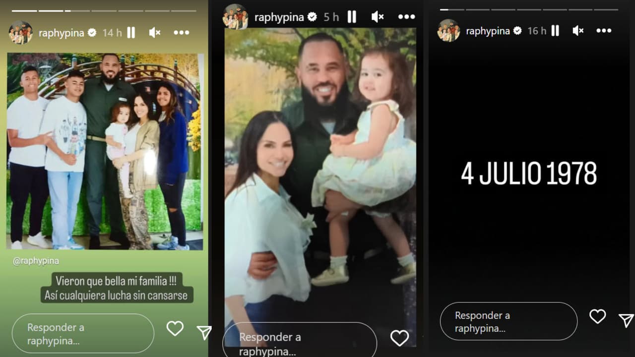 Raphy Pina destacó el apoyo de su familia en el proceso legal que enfrenta en prisión.