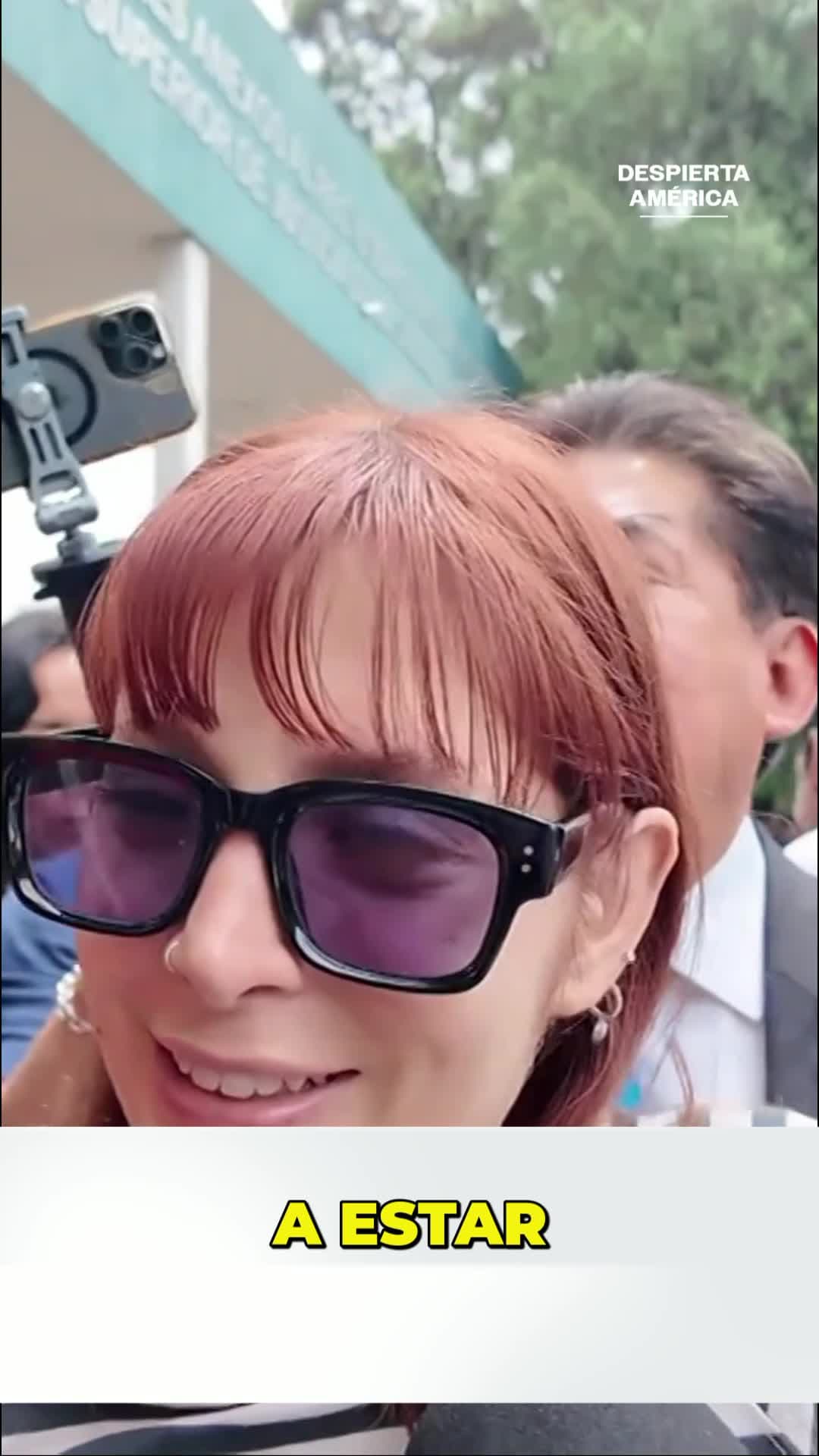 Imelda Tuñón dice sentirse "muy mal" y se arma zafarrancho a su salida de los juzgados