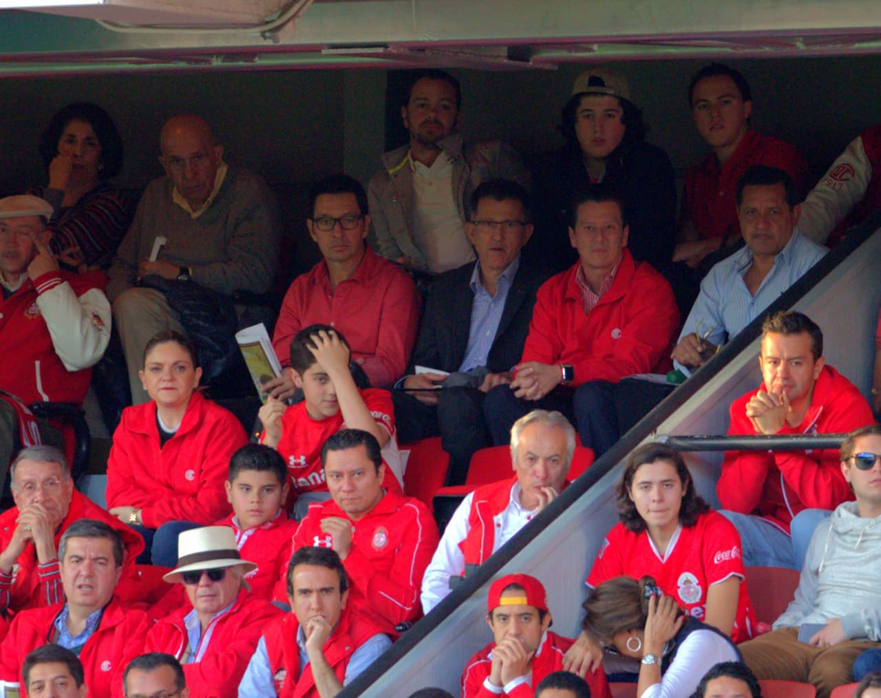 Juan Carlos Osorio estuvo presente en los partidos de Cuartos de Final Vuelta del A2015