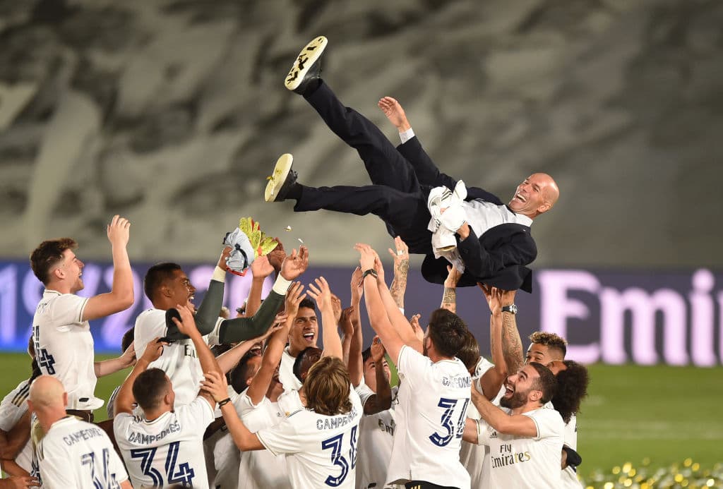 Real Madrid consigue su segundo título de Liga en la era Zidane y así fue como lo celebraron todos los miembros del club.