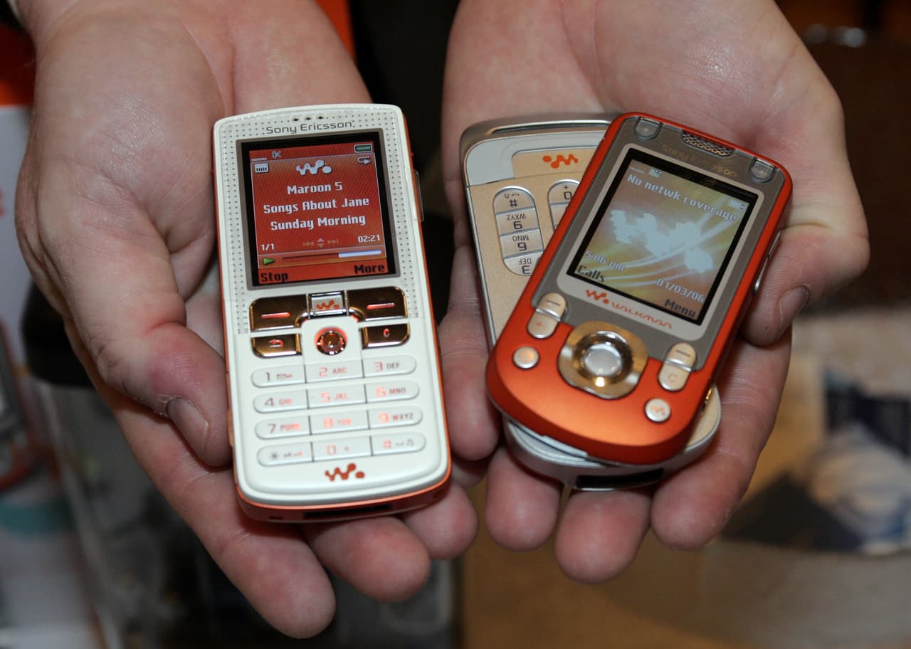 Walkman phones by Sony Ericsson.