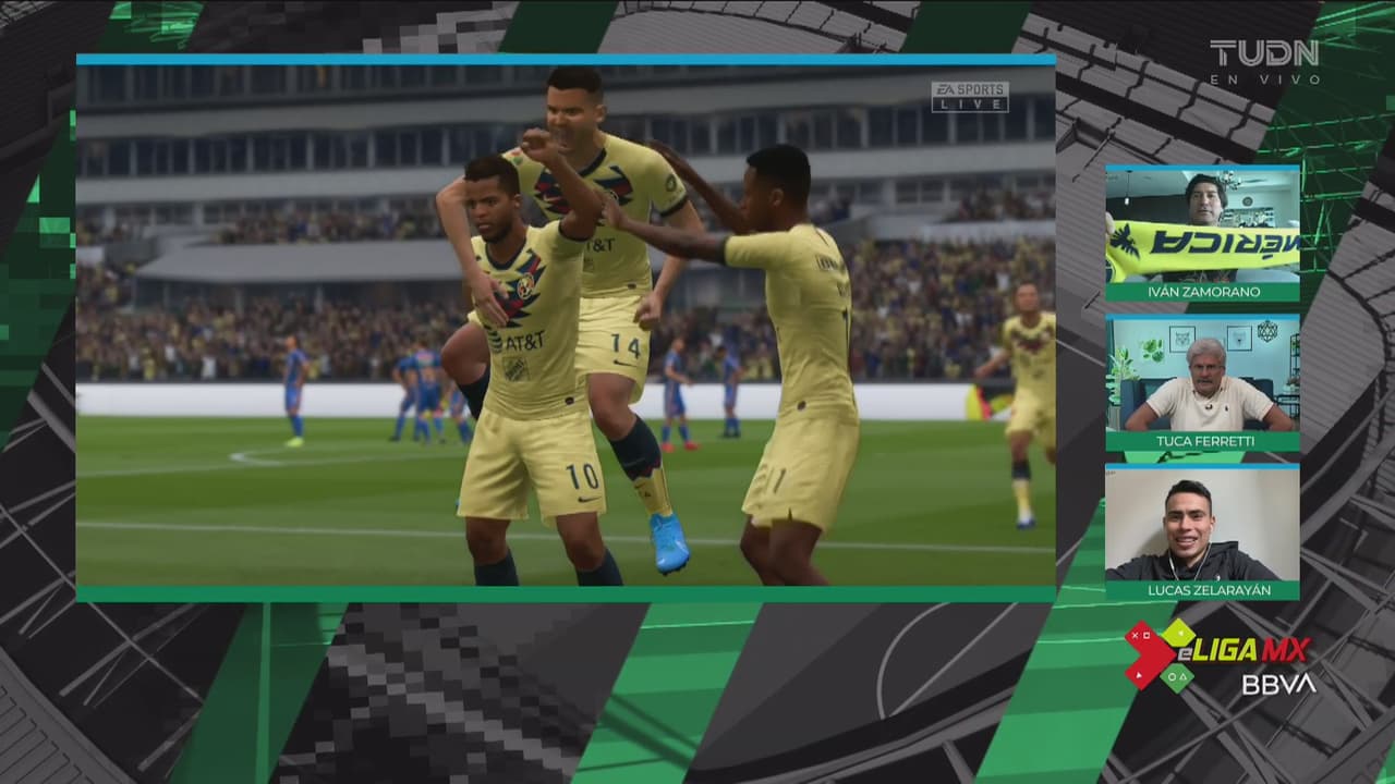 ¡Y sí, Gio la firmó con él mismo! Le empata rápido al ‘Patón’ Guzmán