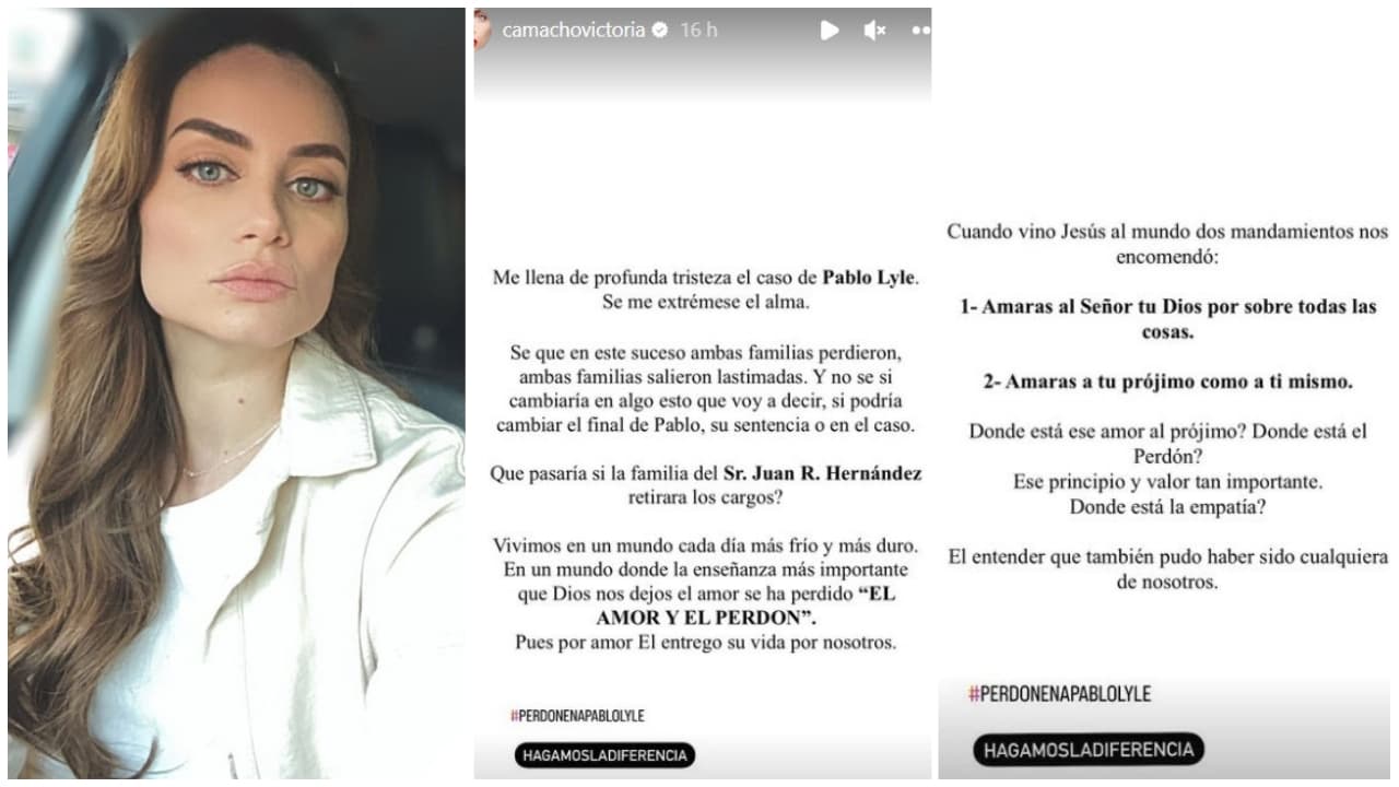 Victoria Camacho, actriz y pareja de Osvaldo de León, pidió a la familia de Juan Hernández que perdonen al actor.
<br>